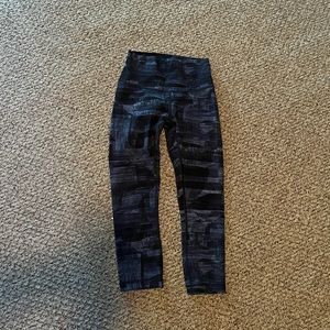 Blue Lululemon leggings